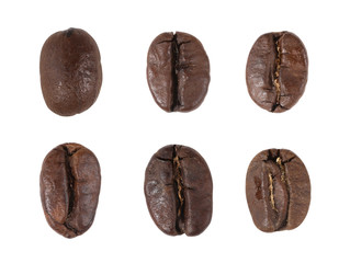 Coffee beans set.