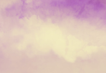 Fototapeta na wymiar Color sky with clouds as background