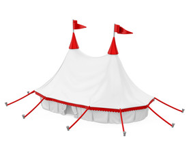 Circus Tent Isolated