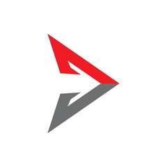 Arrow logo vector icon