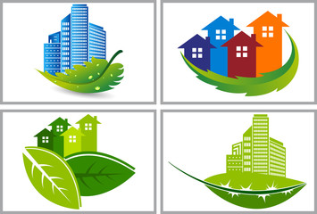 environment building logo