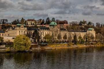 Obraz premium Prague, Czech Republic: View of Charles Bridge