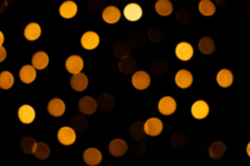 Abstract Bokeh blurred color background with bokeh lights can use background.