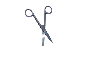 scissor surgical For cutting, dressing and wound dressing The material is made of stainless steel.