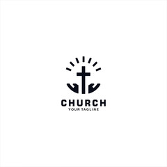 Church logo design template inspiration