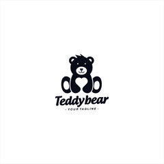 Teddy Bear logo design template inspiration idea