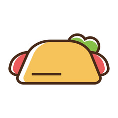 Color icon burritos