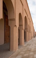 typical arabic house in marrakech