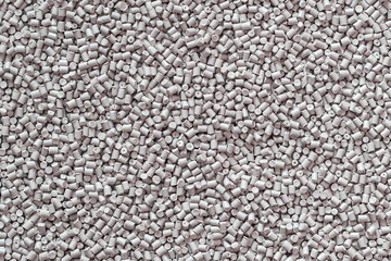 Gray polymer dye in granules, background texture