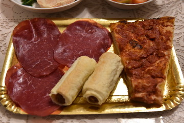 Dinner Food on the Plate