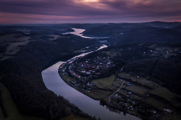 Central Bohemian Highlands is a mountain range located in northern Bohemia in the Czech Republic....