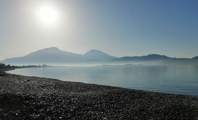 Winter sea in Turkey 