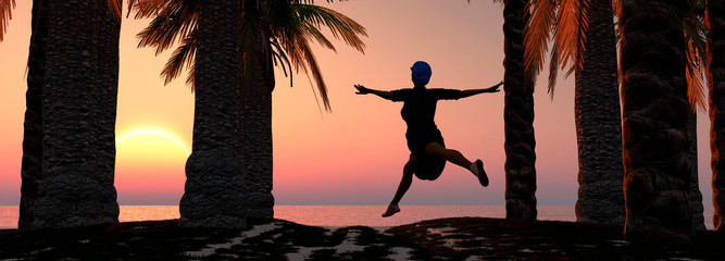 exercise and sunset © juanjo