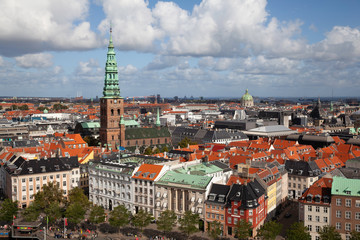 Copenhagen skyline with Kunsthal Tower