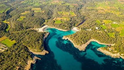 Fototapete Rund Naturpark Mondrago natural Park Mallorca Spain  © Dmitrii
