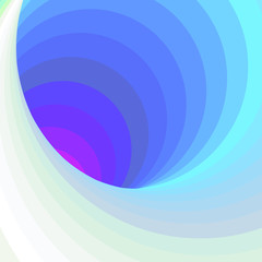 Color Swirl Warmhole Vortex Twist Generative Art background illustration