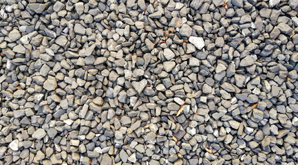background of small gravel stones