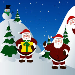 Santa Claus Christmas Vector