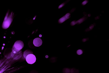 Purple bokeh effect background.