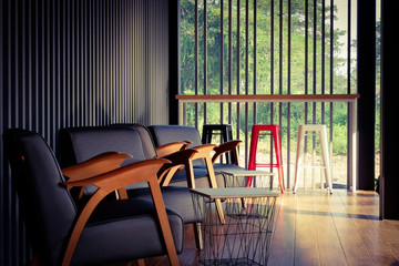 interior of cafe