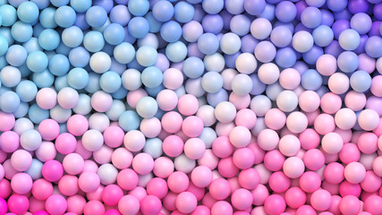 Colorful balls background