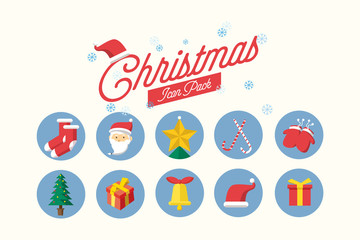 Merry Christmas | Icons Pack 