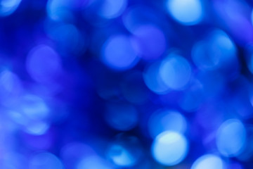 Phantom Blue of Starry Night. Dark blue bokeh background. 2020.