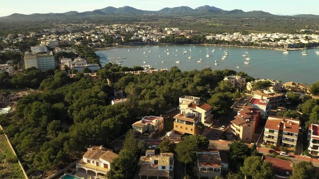 the Bay of Cala Ferrera Majorca, Spain