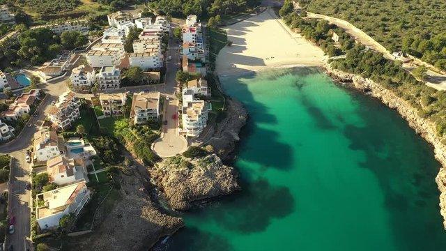 the Bay of Cala Ferrera Majorca, Spain