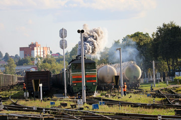 diesel locomotive launch