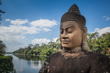 statue in cambodia