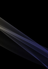 Abstract background waves. Black, grey and blue abstract background for wallpaper or business card