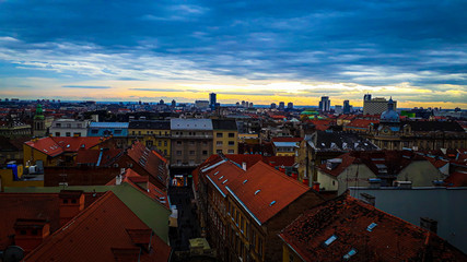 panoramic view of the city