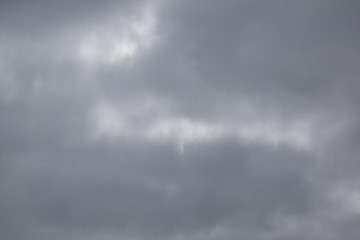 Photograph of the sky on a cloudy day