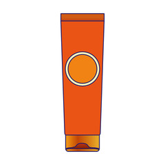 sunscreen cream bottle icon