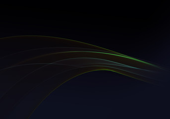 Abstract background waves. Black and blue abstract background for wallpaper or business card