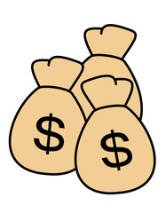 袋1、2、3＄(色)