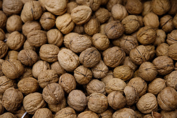 Food picture of nuts, specially walnuts 