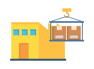 building office postal service icon