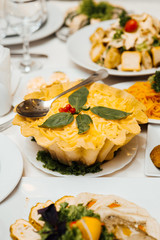 baked potato with cheese