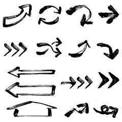 手書き風矢印セット