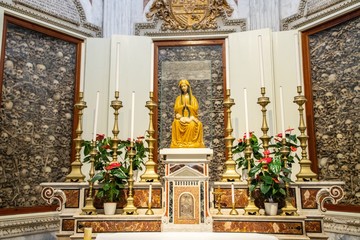 Chapel of the martyrs in Otranto Cathedral, Salento, South Italy