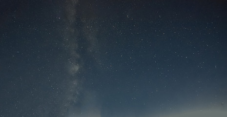 Beautiful Shot of a Cloud With Clear Blue Sky