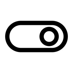 power on button isolated icon