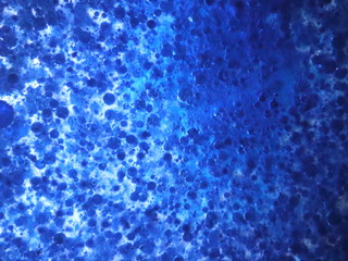 bubbles made from water and oil mixed