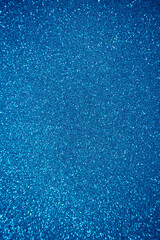 Abstract blue luxury glitter