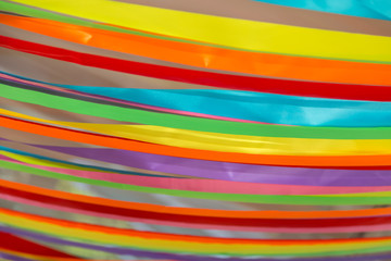 Colorful ribbon