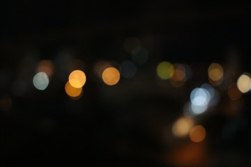 lights on a background of lights