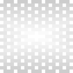 Gray rectangles and white squares repeat pattern background. Abstract geometric cool background vector.