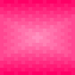 Pink rectangles and squares repeat pattern background. Abstract 3D geometric background vector.